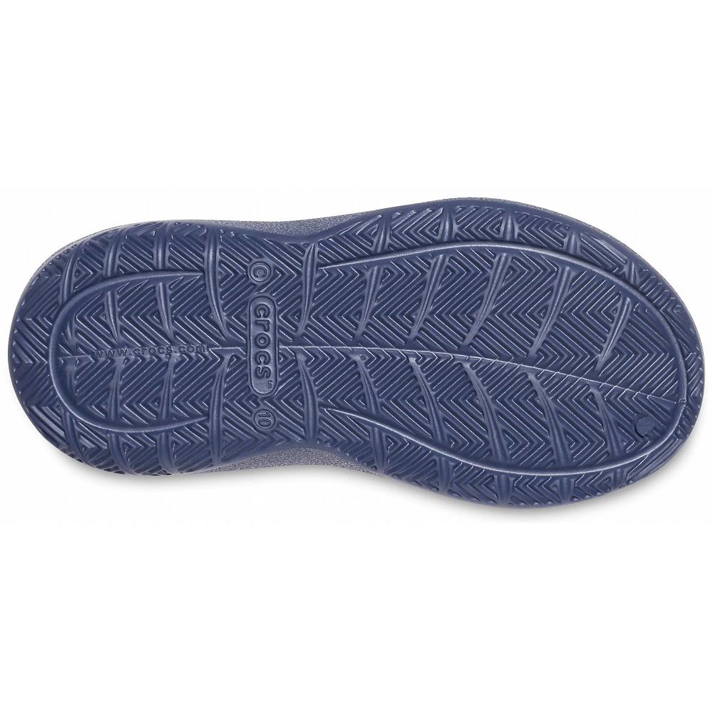 Navy Girls' Crocs Swiftwater™ Expedition Sandals | NZ 1609VRWD